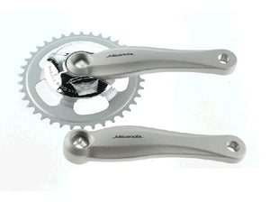 Miranda crankset 38t 3/32 silver