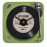 Ootb wandklok platenspeler glas ø20cm