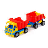 Cavallino Toys Cavallino Basics Kiepwagen com trailer