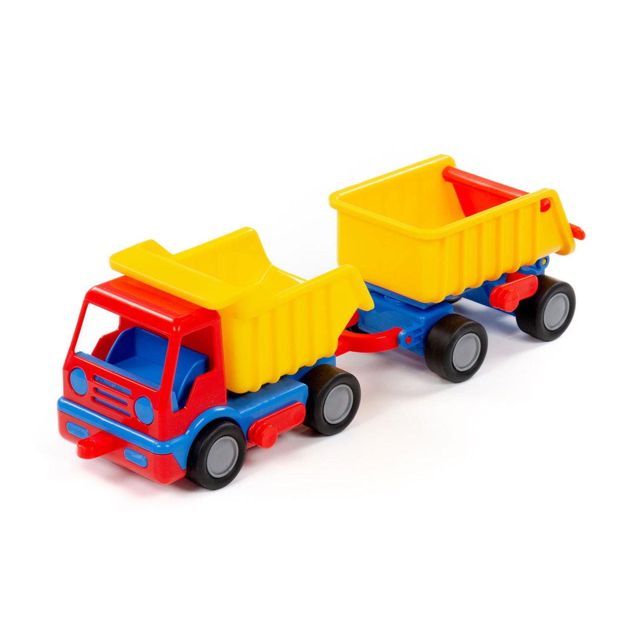 Cavallino Toys Cavallino Basics Kiepwagen com trailer