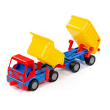 Cavallino Toys Cavallino Basics Kiepwagen com trailer