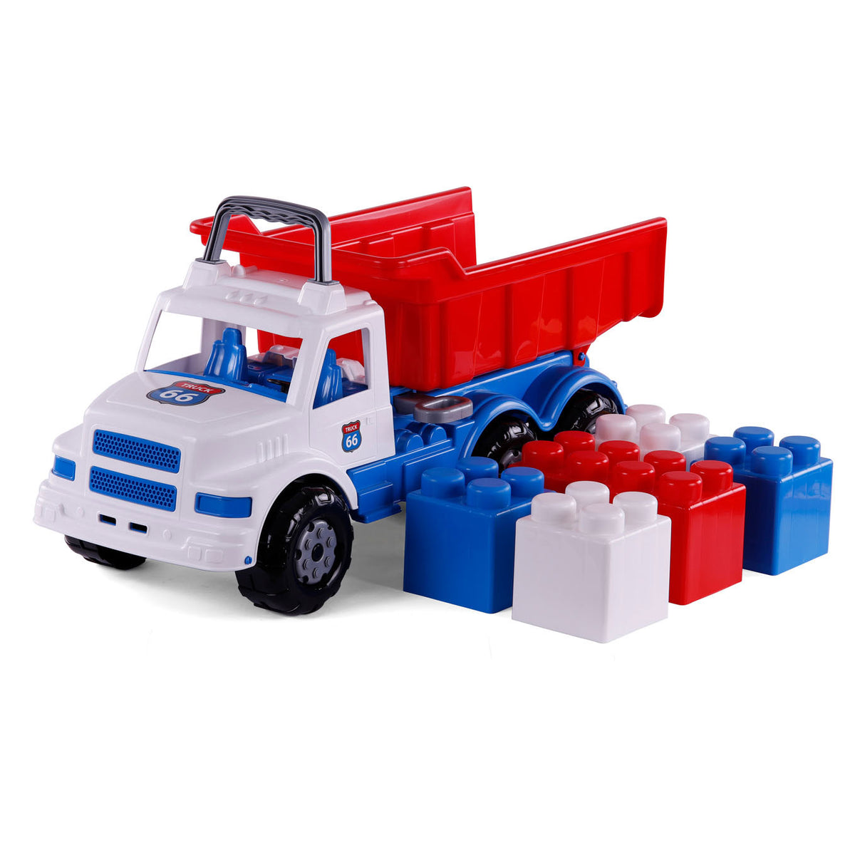 Cavallino Route 66 XL Kiepwagen with building blocks