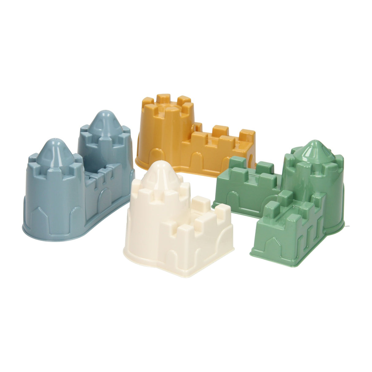 Cavallino Castle Sand Formes Pastell Colors, 4st.