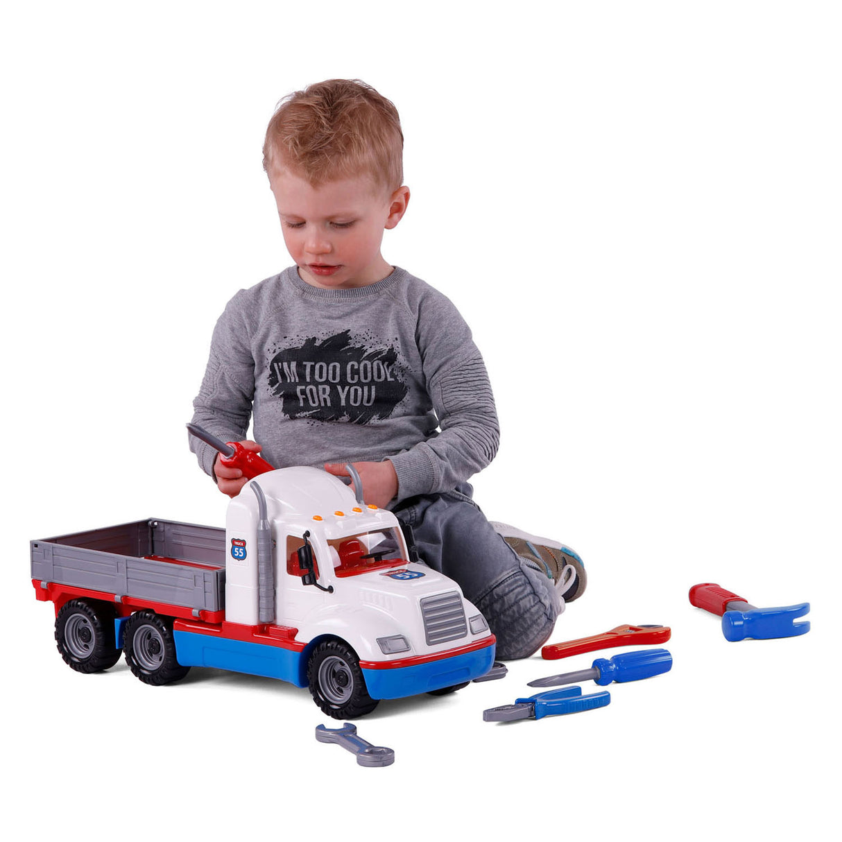 Cavallino Torpedo Camion mat 7 Tools, Skala 1:16