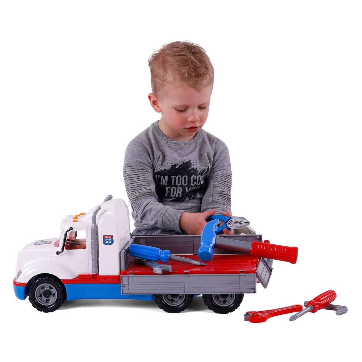Cavallino Torpedo Camion mat 7 Tools, Skala 1:16