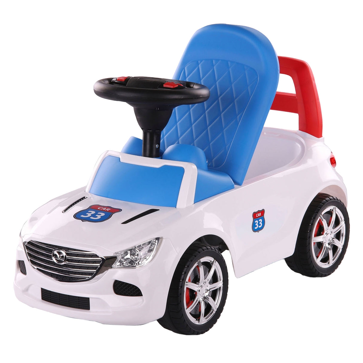 Cavallino trendy chodící auto bílé