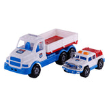 Cavallino XL torpedo lastbil med jeep, 46,6 cm
