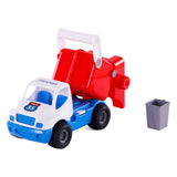 Cavallino Grip garbage truck with rubber tires, 29 cm