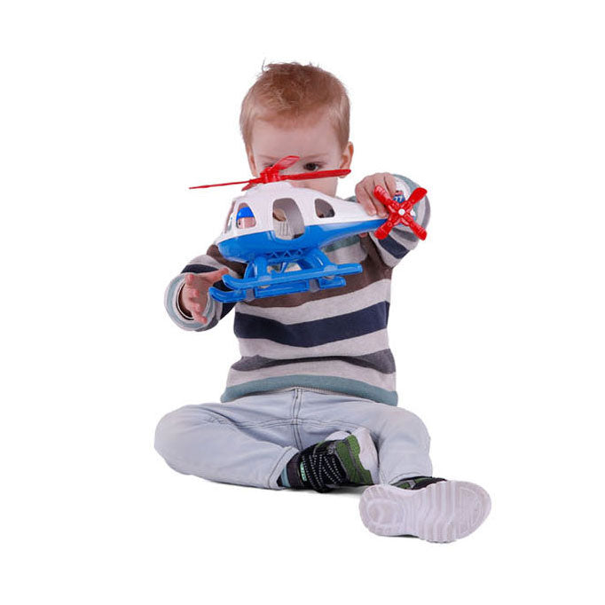 Cavallino helicopter with play figure