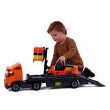 Cavallino truck with trailer and forklift truck, scale 1:16