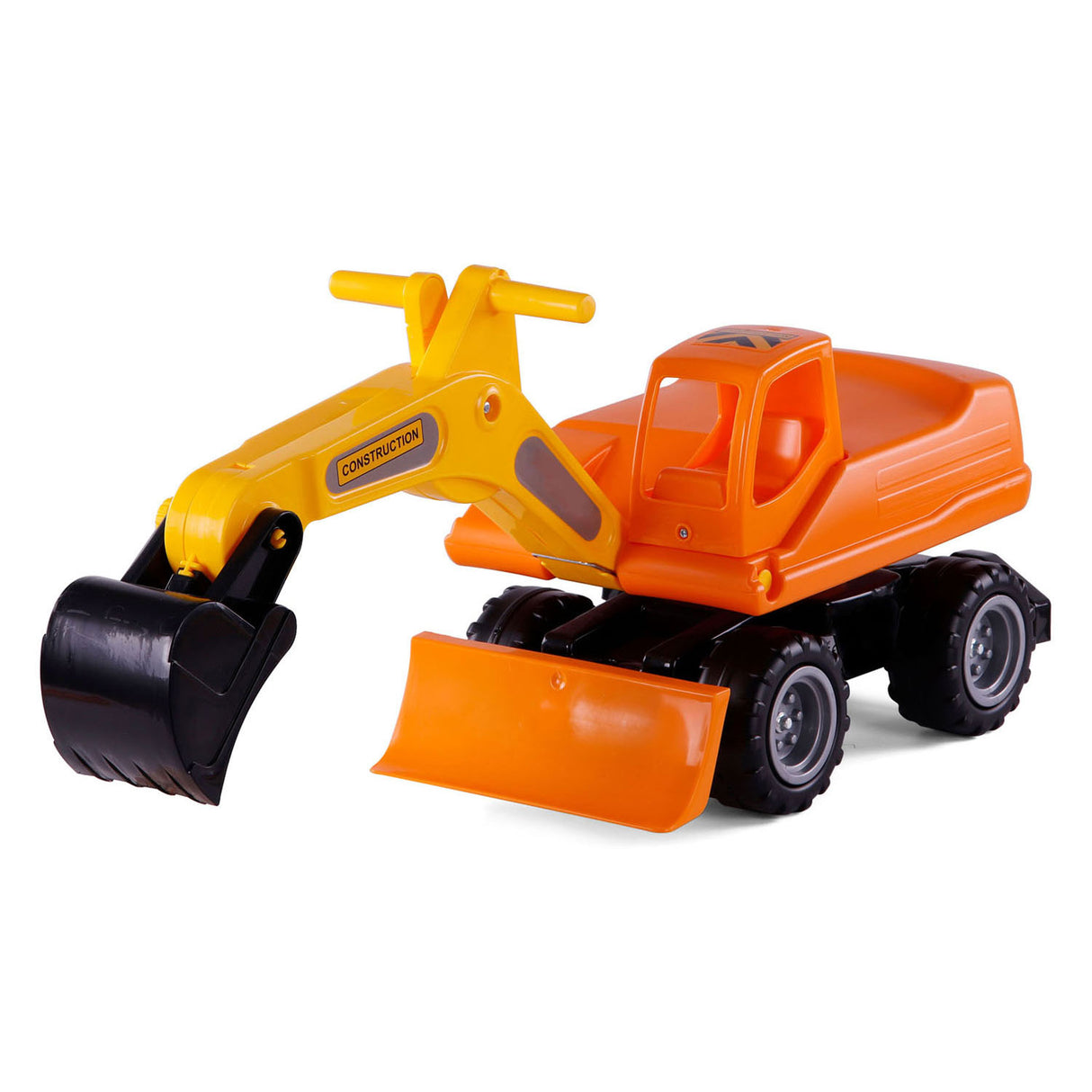 Cavallino megakaivinkone kävelyauto oranssi, 79cm