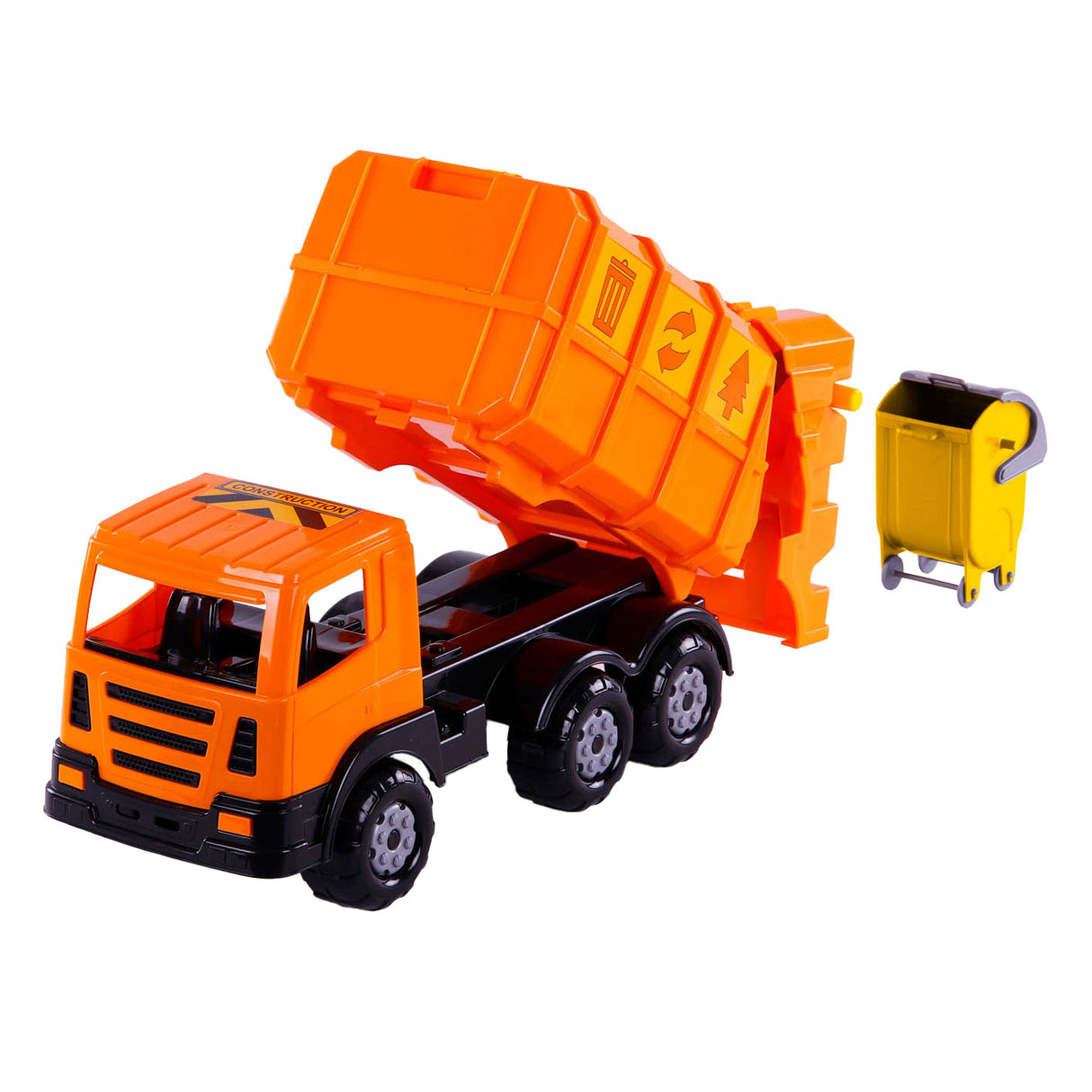 Cavallino XL Garbage Truck Orange, 42 cm
