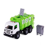 Cavallino XL garbage truck green, 42cm