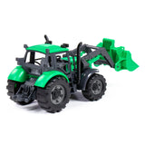Cavallino tractor with shovel green, scale 1:32