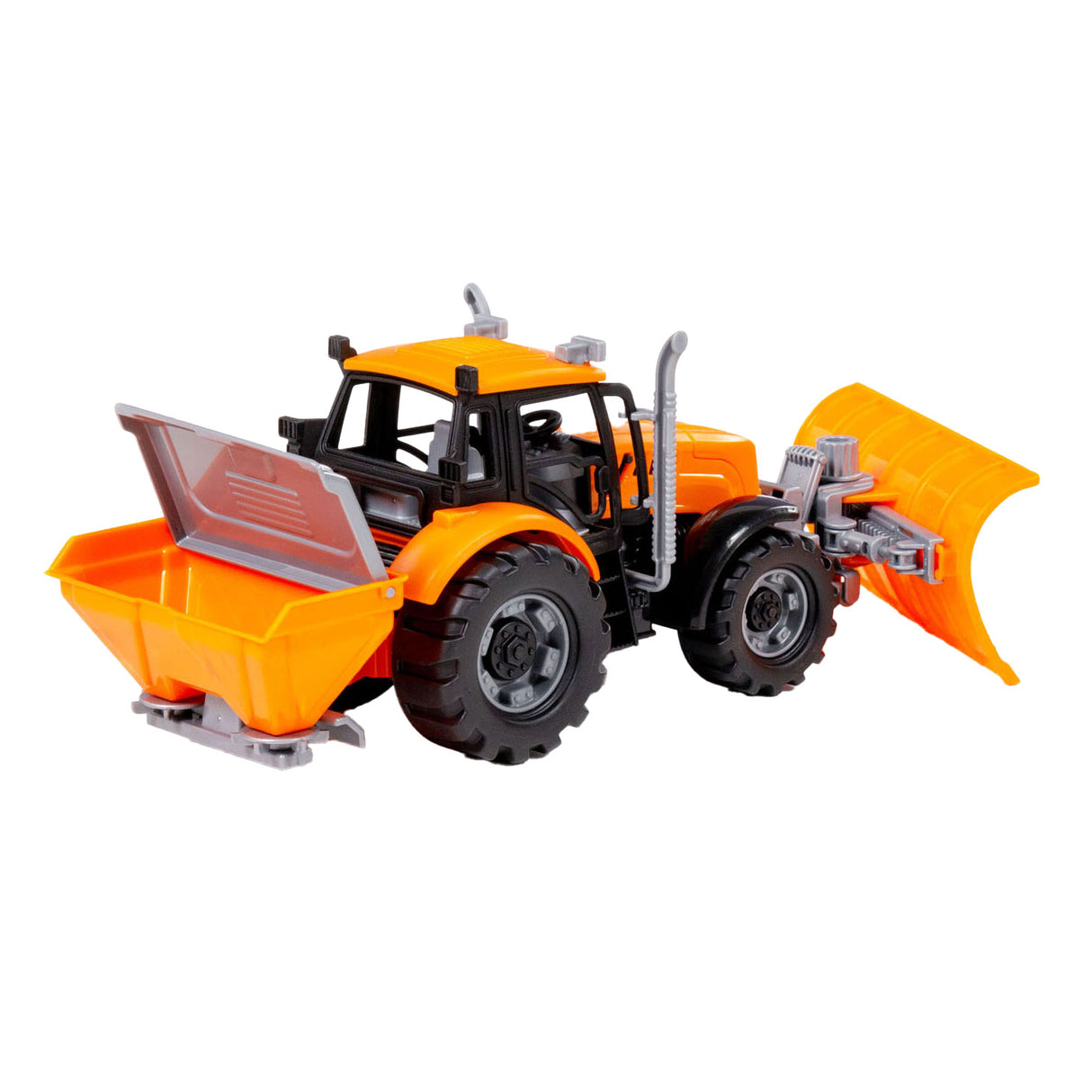 Cavallino Tractor con Snow Team Yellow, Scala 1:32