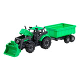 Cavallino Tractor con caricabatterie e sostenitore del tubero verde, scala 1:32