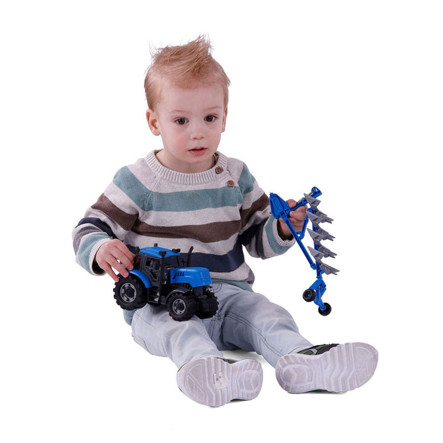 Cavallinino Traktor mat Teamblo, Skala 1:32