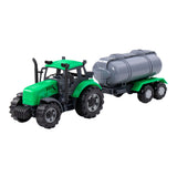 Cavallino traktor med tankbilgrön, skala 1:32