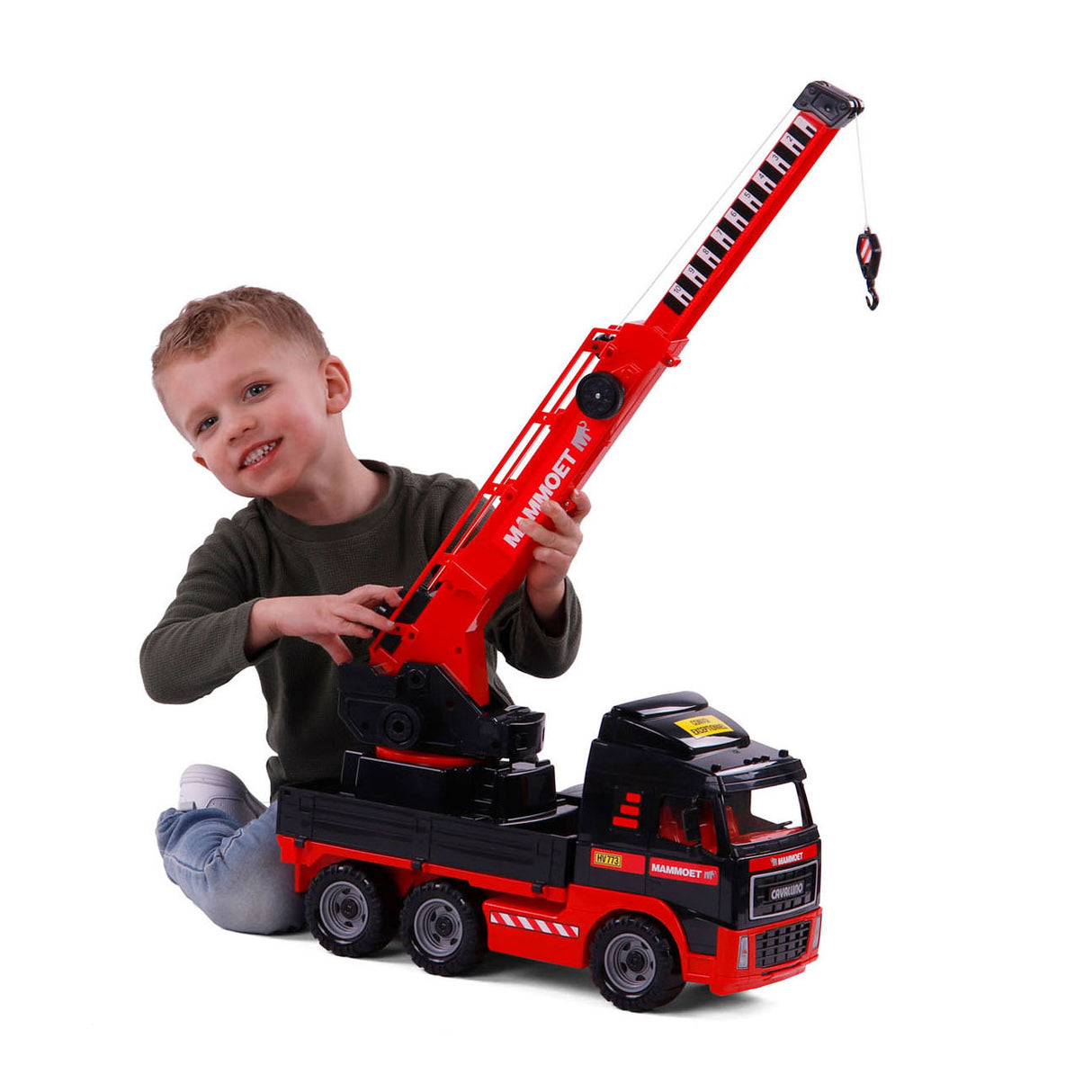 Cavallino Mammoth Crane Truck Escala 1:16