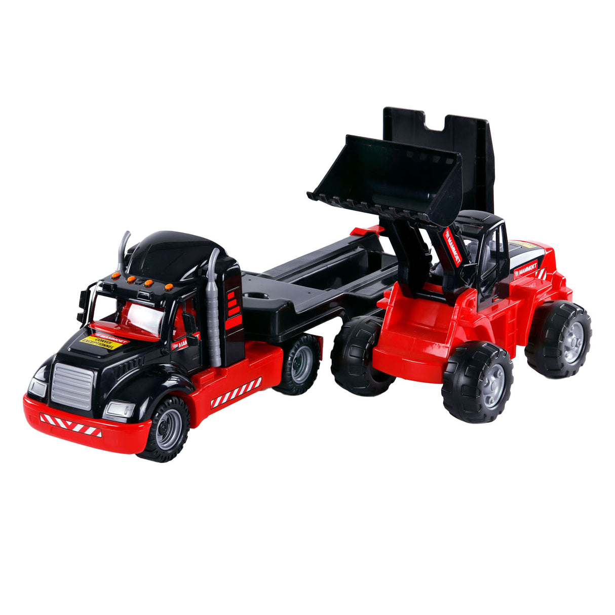Cavallino Mammoet Torpedo truck with bulldozer, scale 1:16