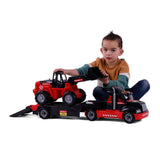 Cavallino Mammoet Torpedo truck with bulldozer, scale 1:16