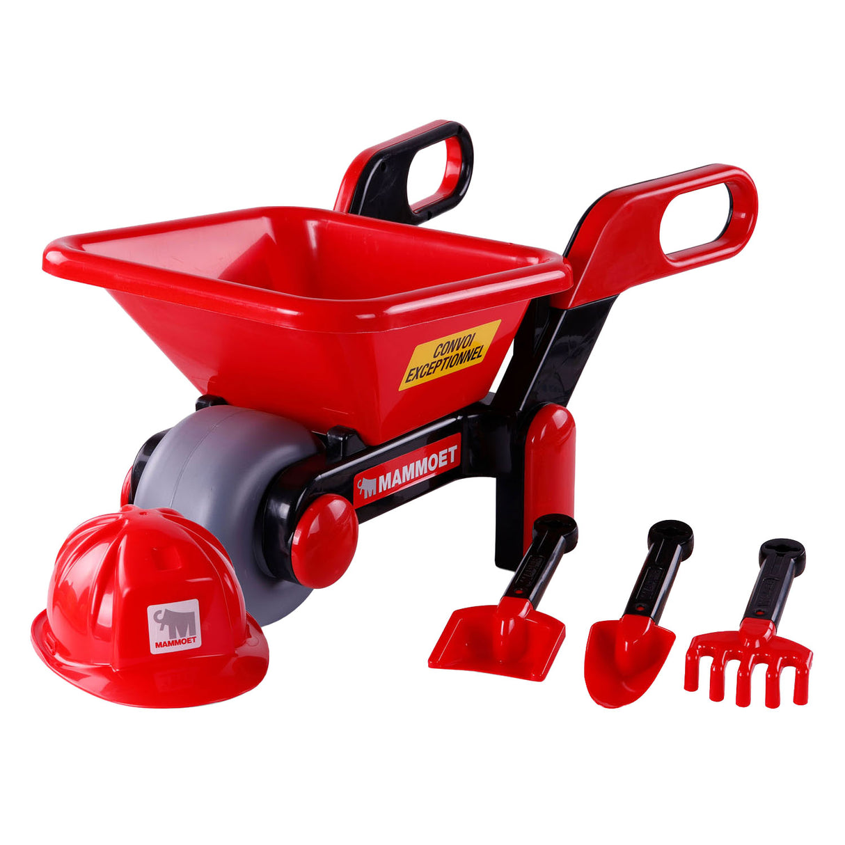 Cavallino Mammoet Whelbarrow avec casque et outils, 5LDG.