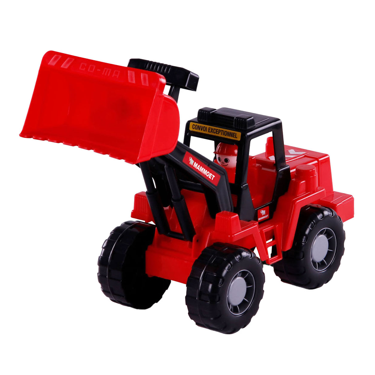 Cavallino Mammoet Excavator con figura di gioco, 42,5 cm