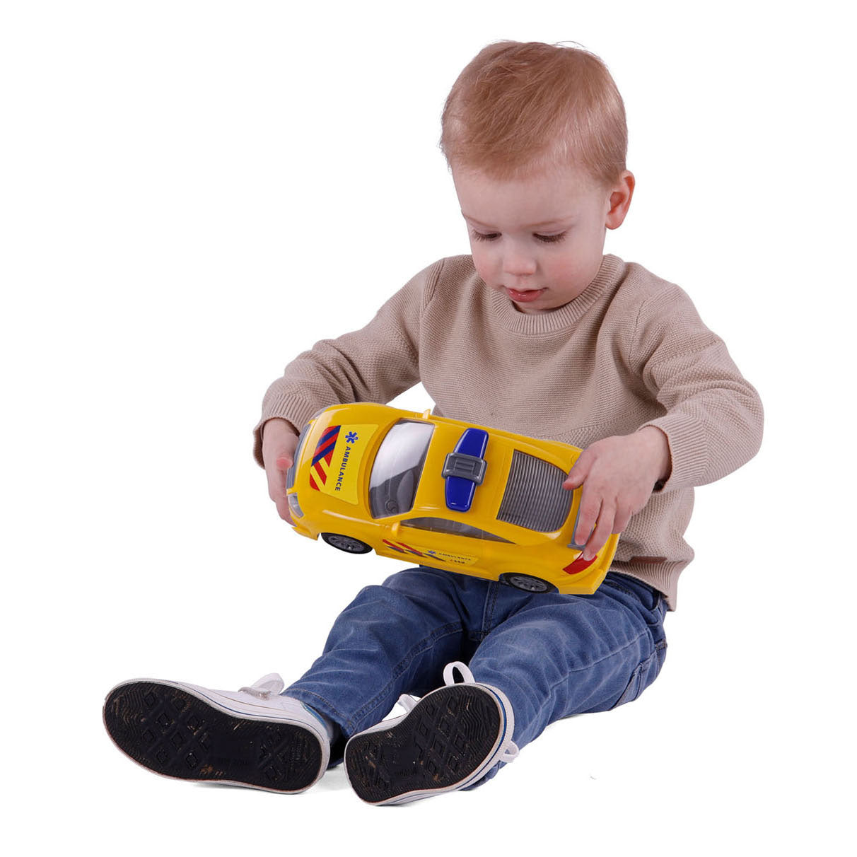 Cavallino Friction Ambulance, 27cm