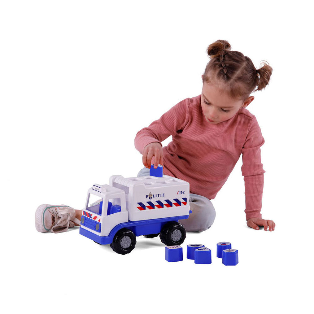 Cavallino Police Poorwagen Vormstoof with 6 blocks, 26cm
