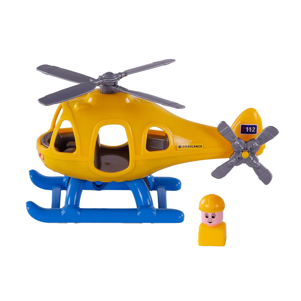 Cavallino Ambulance Helicopter with Play Figure, 29,5 cm