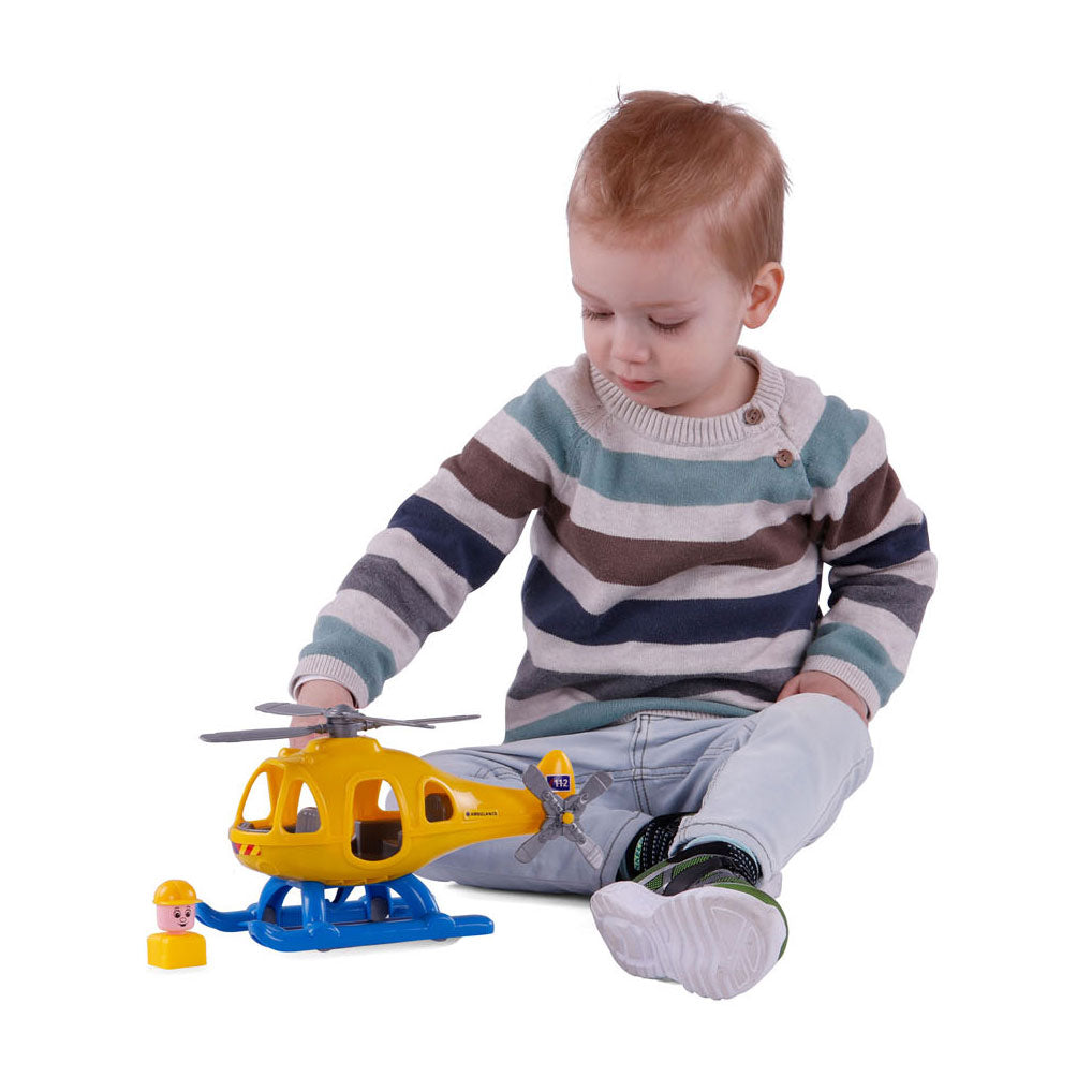 Cavallino Ambulance Helicopter with Play Figure, 29,5 cm