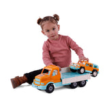 Cavallino XL Torpedo lastbil med Survival Jeep Oranje, 44,5 cm