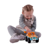 Cavallino Jeep Oranje con 2 figure di gioco