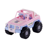 Cavallino Jeep Pink con 2 figuras de juego