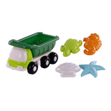 Cavallino Beach Kiepwagen with 4 sand shapes green