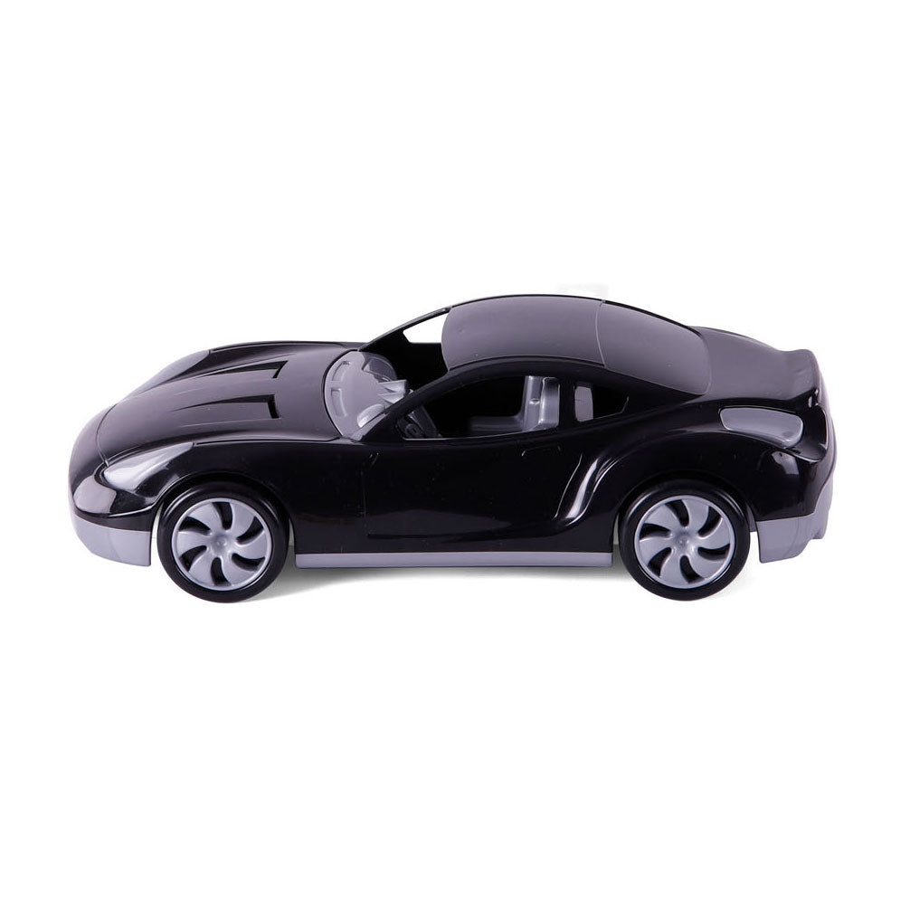Cavallino racing car black, 36 cm