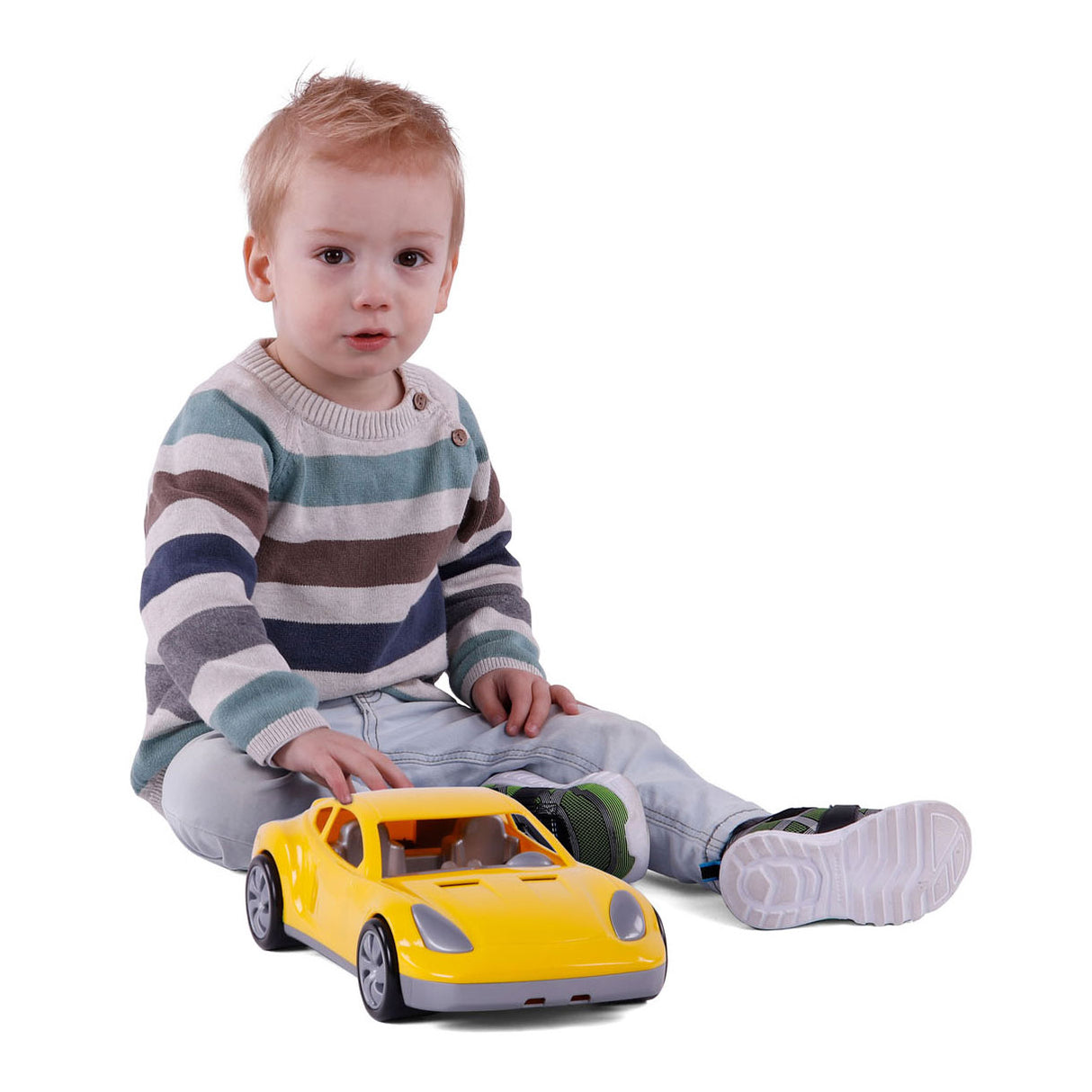 Cavallino racing car yellow, 36 cm