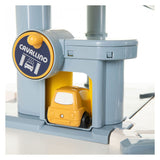 Torre de garagem Cavallino com 7 andares e carros em tons pastéis