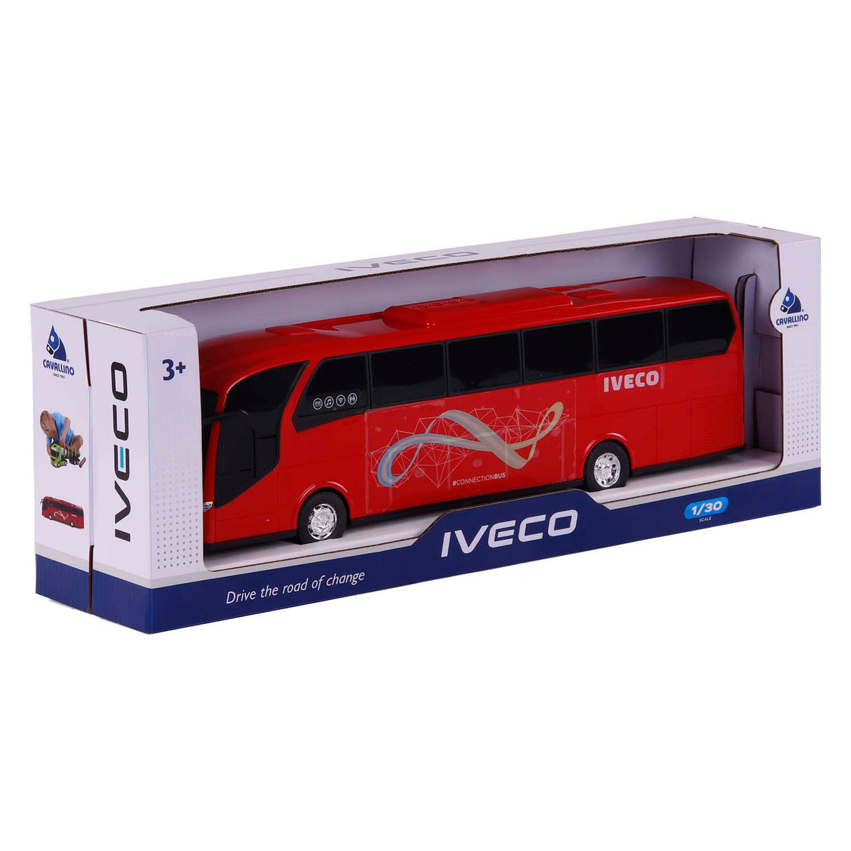 Cavallino Iveco City bus scale 1:30