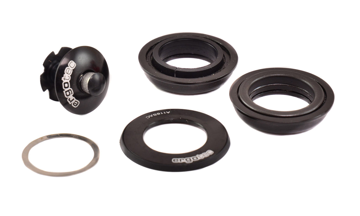 Ergotec - Balhead Set Ergotec A118SAC 1-1 8 semi -integreret - sort