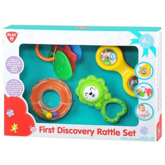 Playgo 4 jouets pour bébés en cadeaux