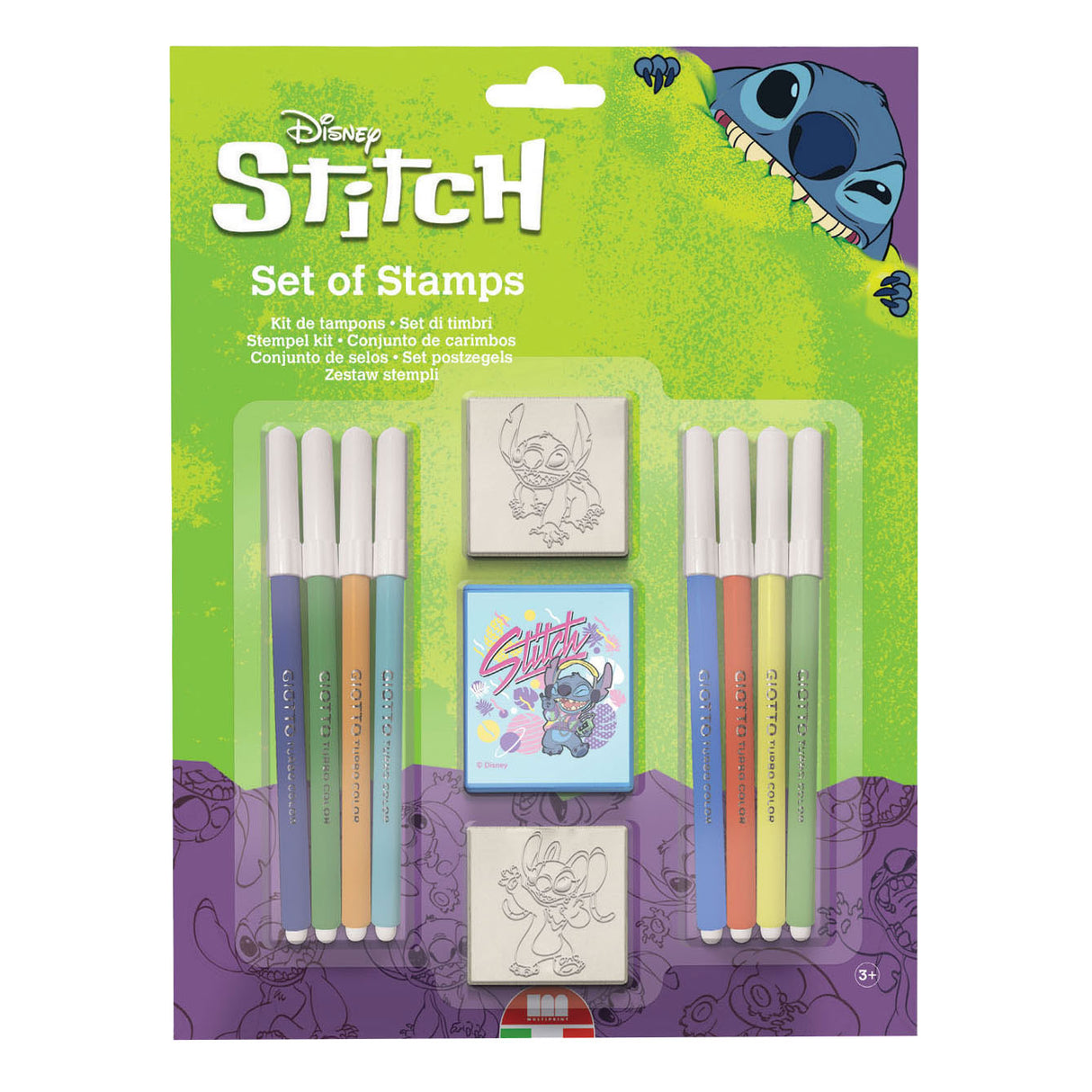 Multiprint stitch stamp set 11-piece
