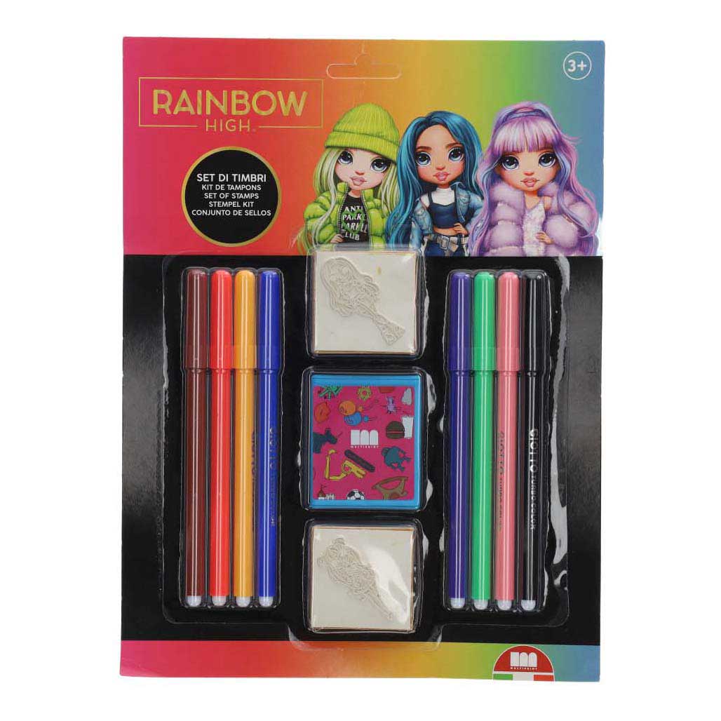 Multiprint Rainbow High Stamp Set, 11DLG,