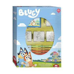 Ensemble de tampons bluey multiprint avec 4 timbres