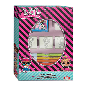 Multiprint lol surprise stamp set with 4 stamps