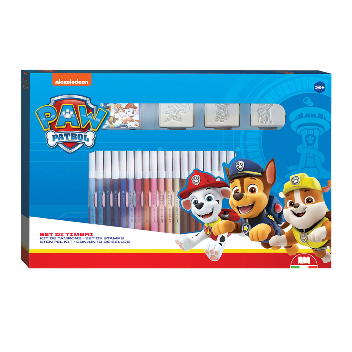Multiprint Paw Patrol Color Set z žigi, 41DLG.