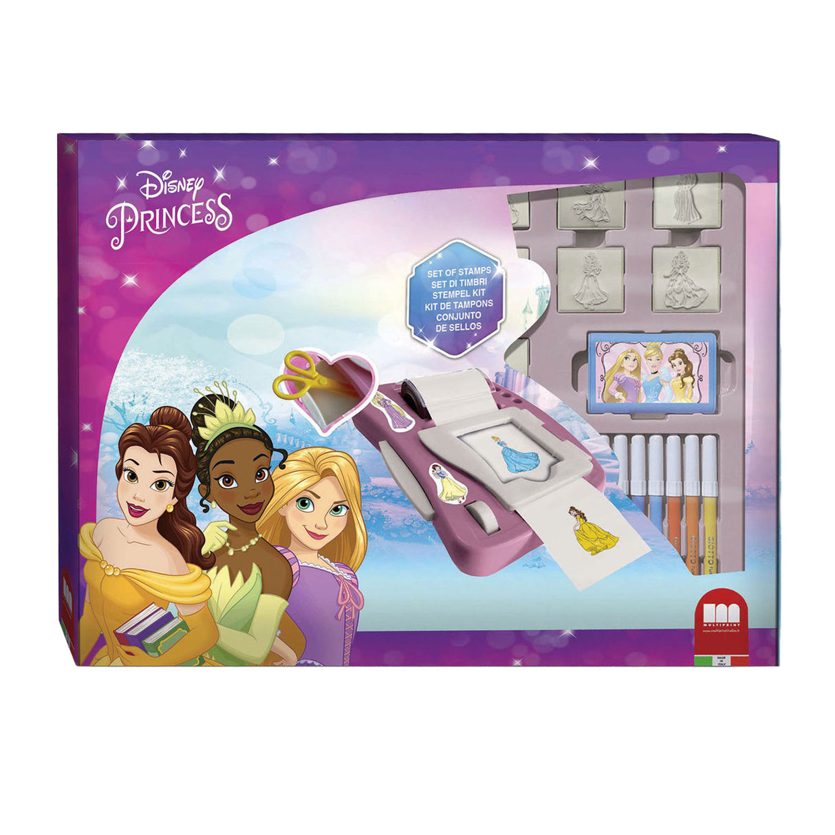 Multiprint Disney Princess Sticker Machine Set
