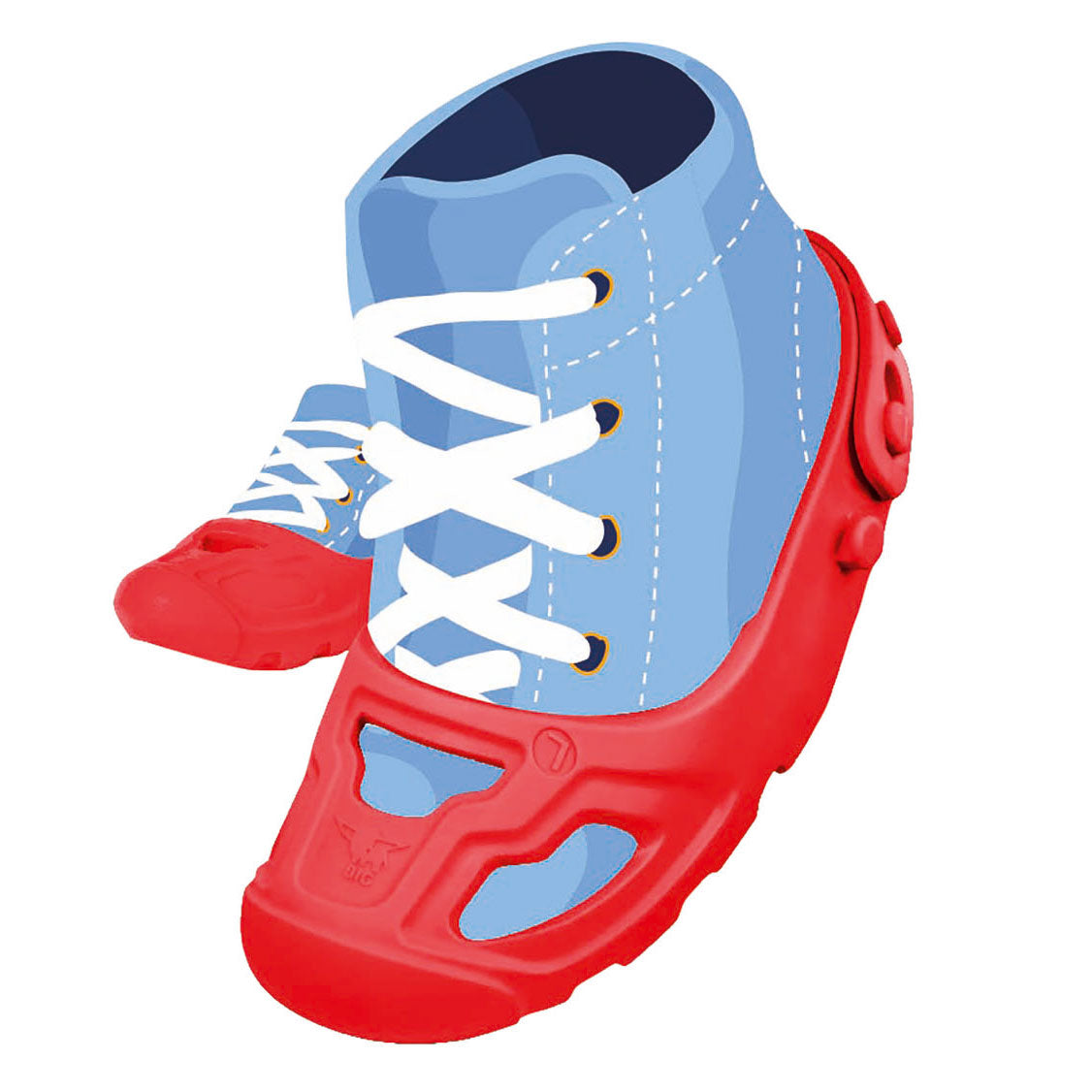 Big Shoe Protectors Red, Size 21-27