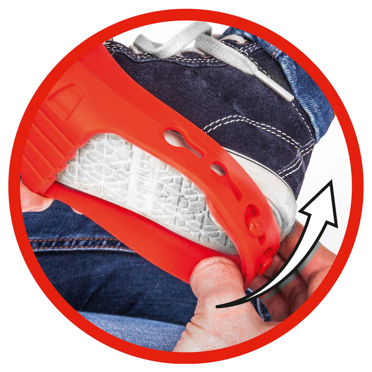 Big Shoe Protectors Red, Size 21-27
