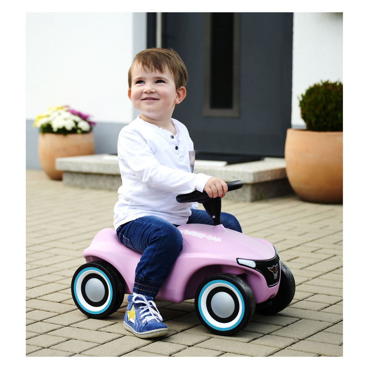 Big Bobby Car Neo Pink Walking Auto